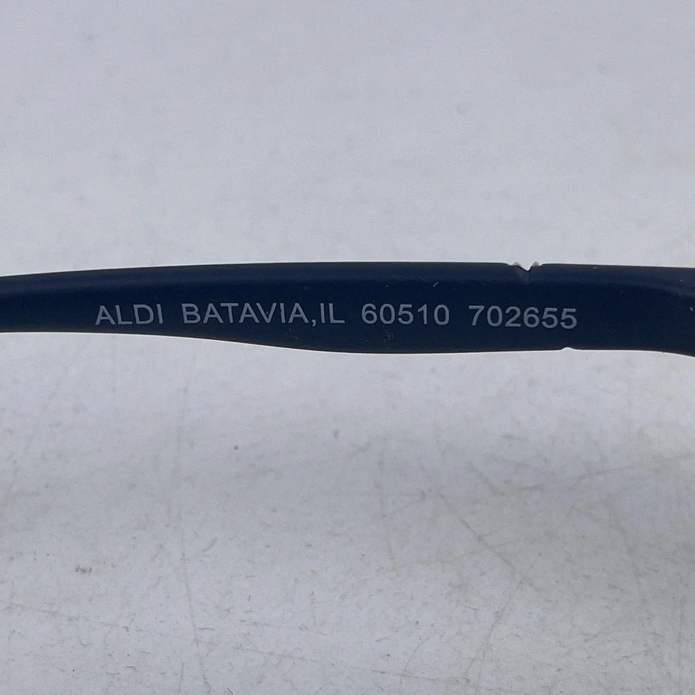 Aldi‎ Batavia, IL 60510 702655 Women's Eyeglasses Frame Black Square Shape